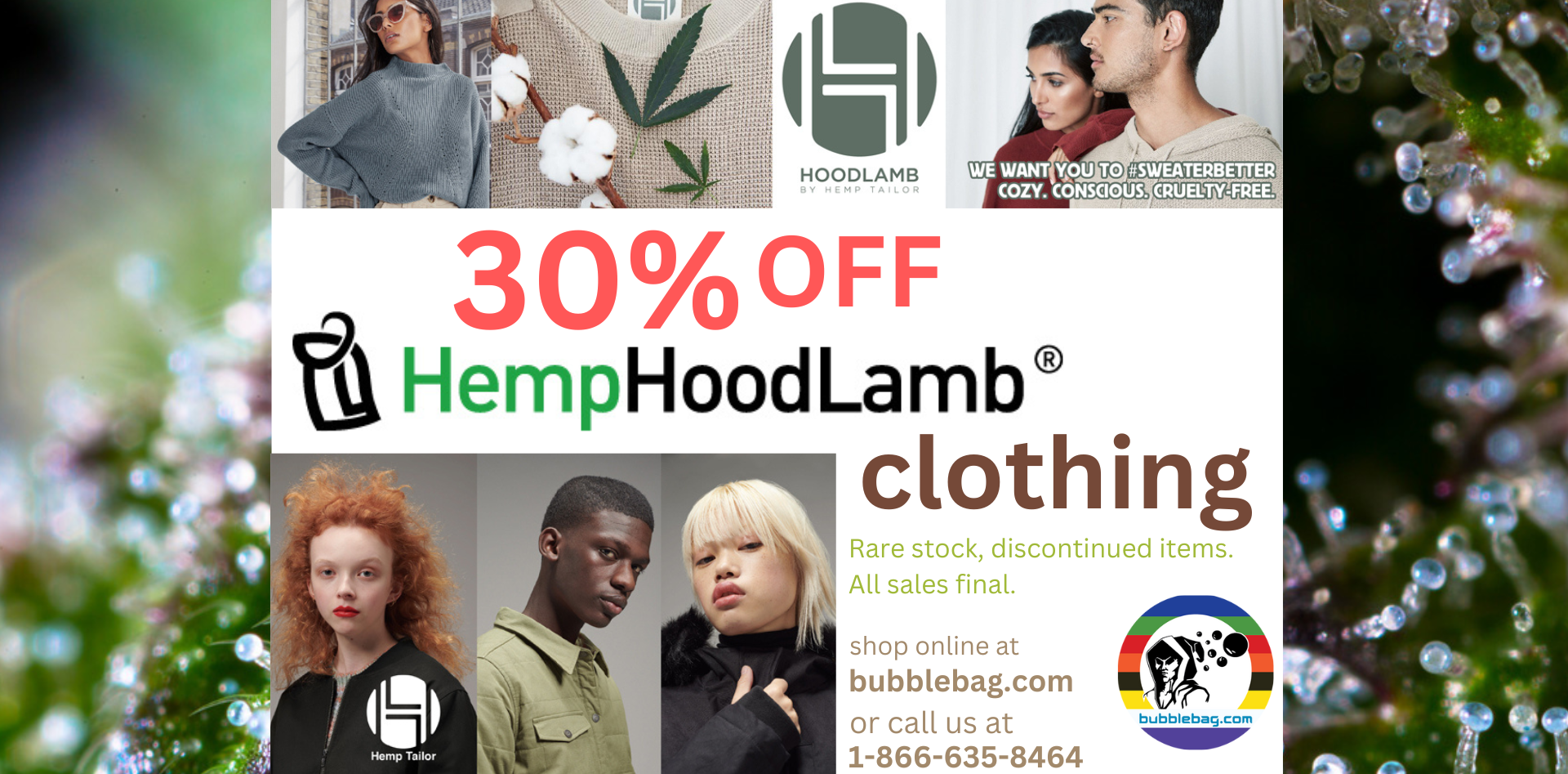 Hemp HoodLamb Sale 30% off