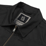 Black Ladies' HoodLamb JD Jacket (LSJD) 