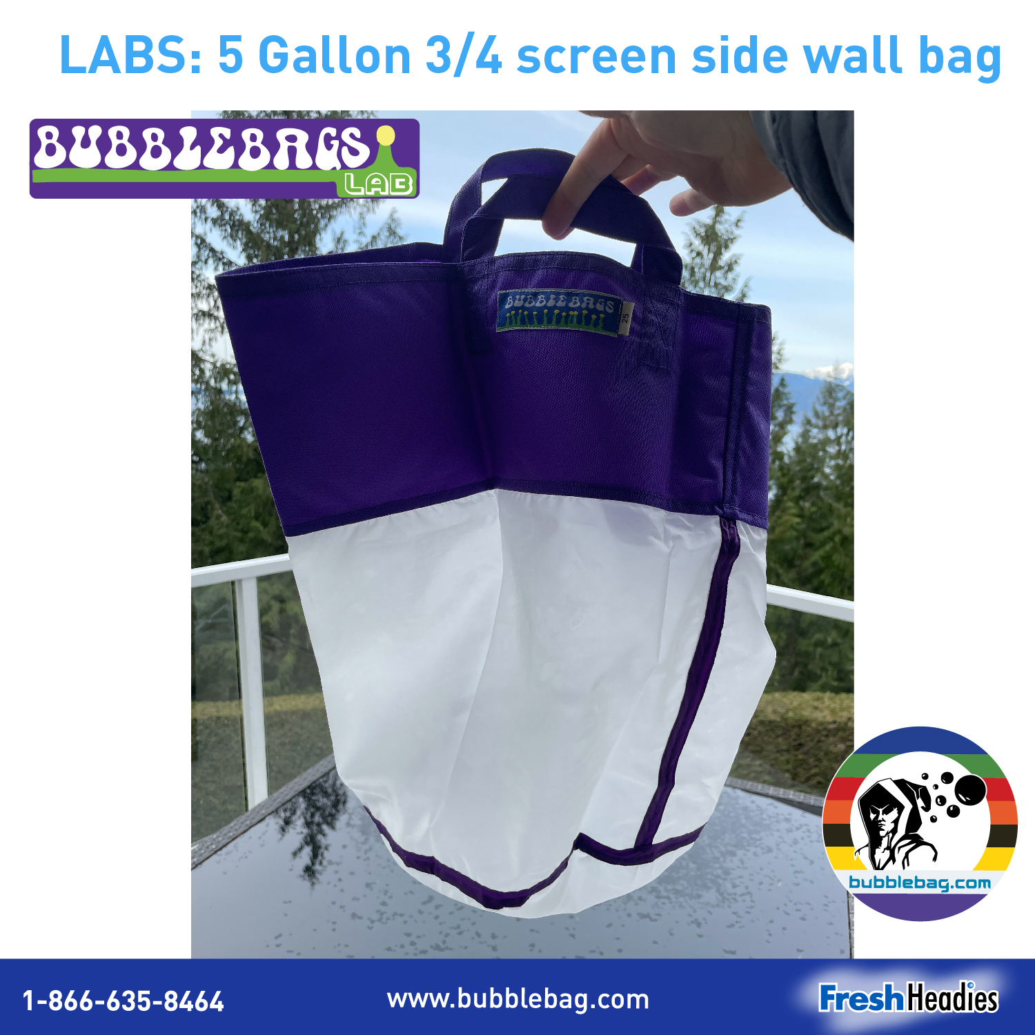 5 Gallon 'LABS' 8 Bag Set (LBM8) 