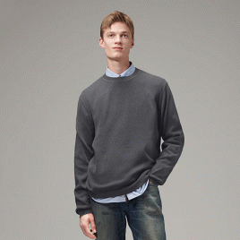 Men's Knit Crewneck Sweater (MYK-002)