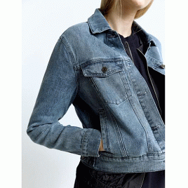 Ladies' Spring Denim Jacket (LDJ-PW3000375)